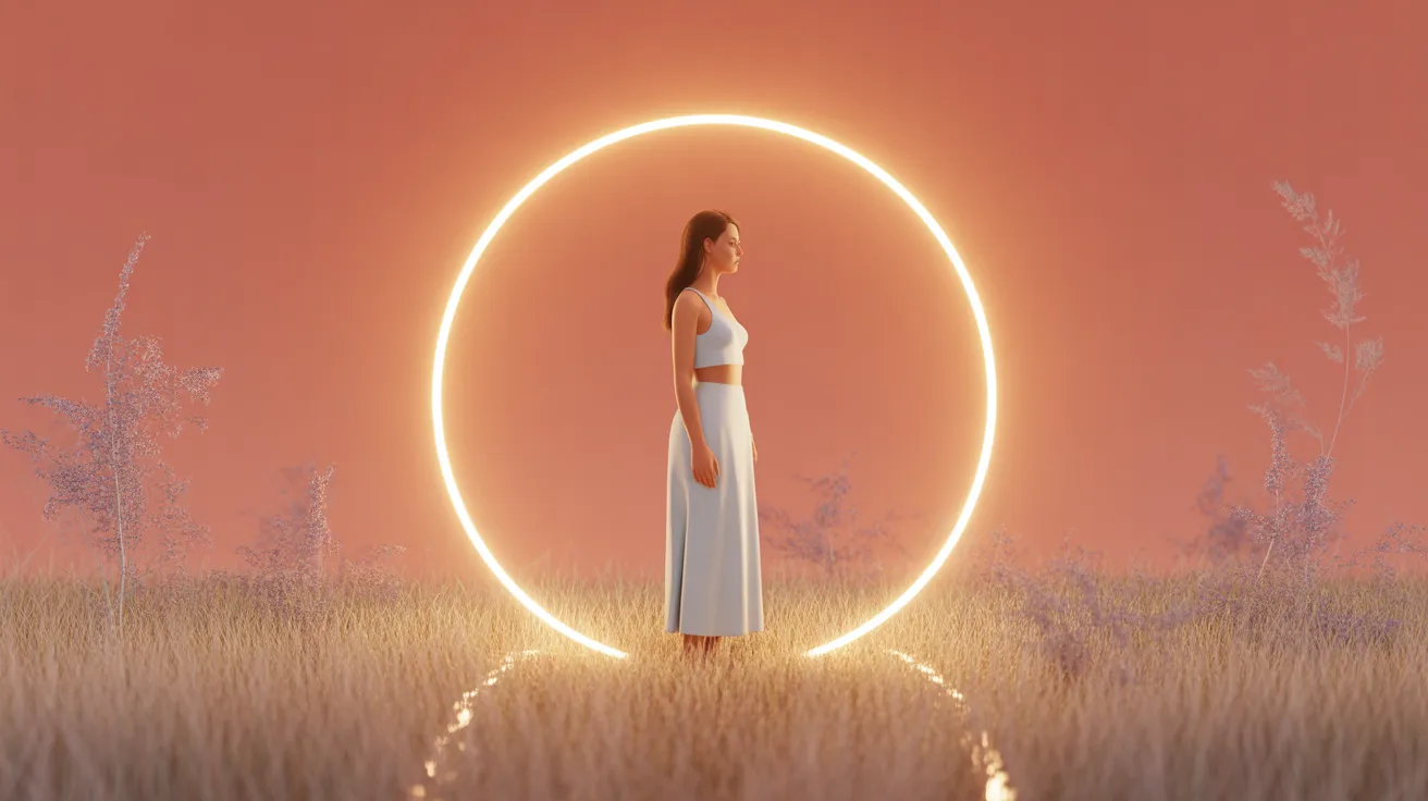 Mulher cristã em paz estabelecendo limites saudáveis e protegendo sua saúde emocional - Psicóloga Eliza Chagas.